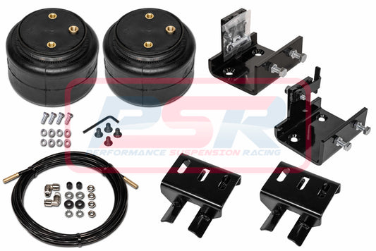 88128_001 Ford Ranger PX 2WD (Diff on top of Leaf) "No Drill" 2011-On Polyair Bellows Airbag Kit | Genuine Polyair Airbag Kit