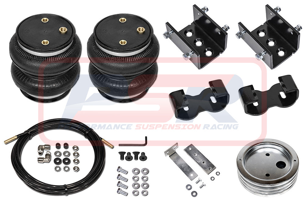 88206-2LDV LDV T60 4WD (Leaf Spring) (0-1" Raised) 2017-On Polyair Bellows Airbag Kit | Genuine Polyair Airbag Kit