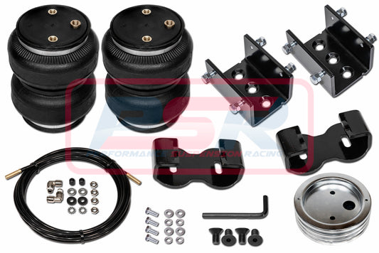 88206-2R_001 Holden Colorado RG 4WD (Coil Spring Front) "No Drill" (2" Raised) 2012-On Polyair Bellows Airbag Kit | Genuine Polyair Airbag Kit