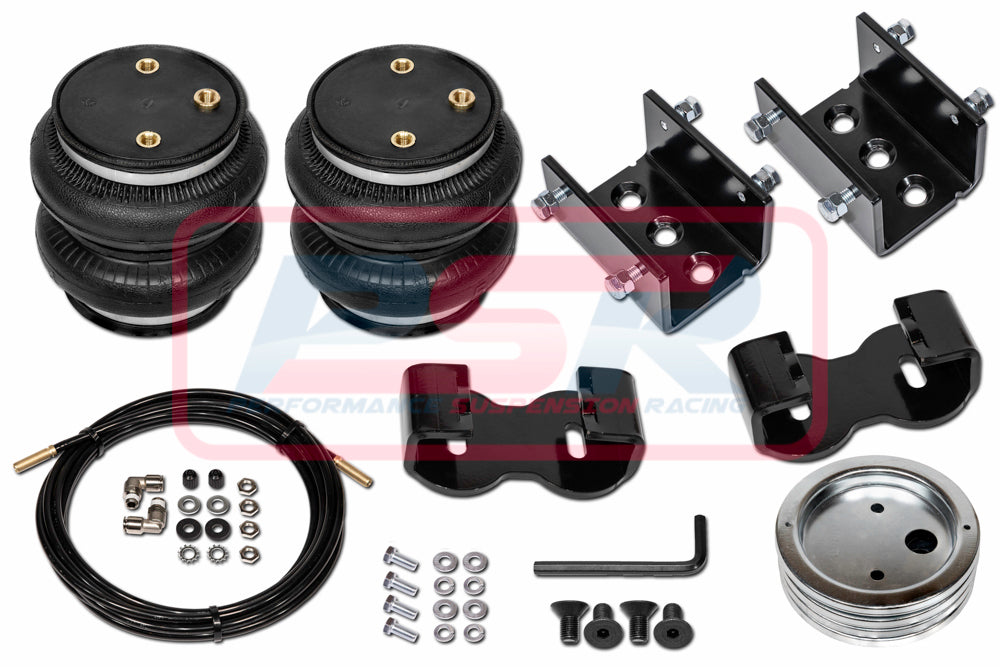 88206-2_002 Isuzu D-MAX 4WD (Incl. 2WD "High Ride") "No Drill" 0-30mm Raised 2012-On Polyair Bellows Airbag Kit | Genuine Polyair Airbag Kit