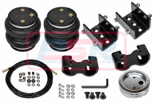 88206-2_002 Isuzu D-MAX 4WD (Incl. 2WD "High Ride") "No Drill" 0-30mm Raised 2012-On Polyair Bellows Airbag Kit | Genuine Polyair Airbag Kit