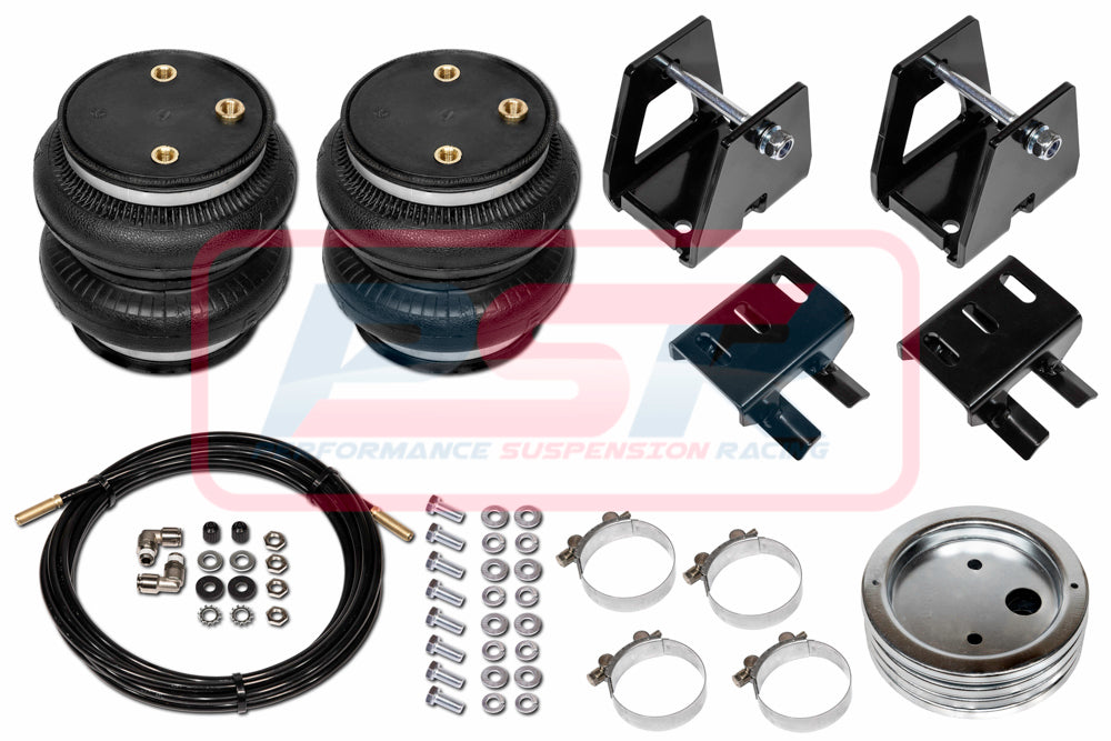 88208 Volkswagen Amarok (Standard Height-30mm Raised) "No Drill" 2010-On Polyair Bellows Airbag Kit | Genuine Polyair Airbag Kit