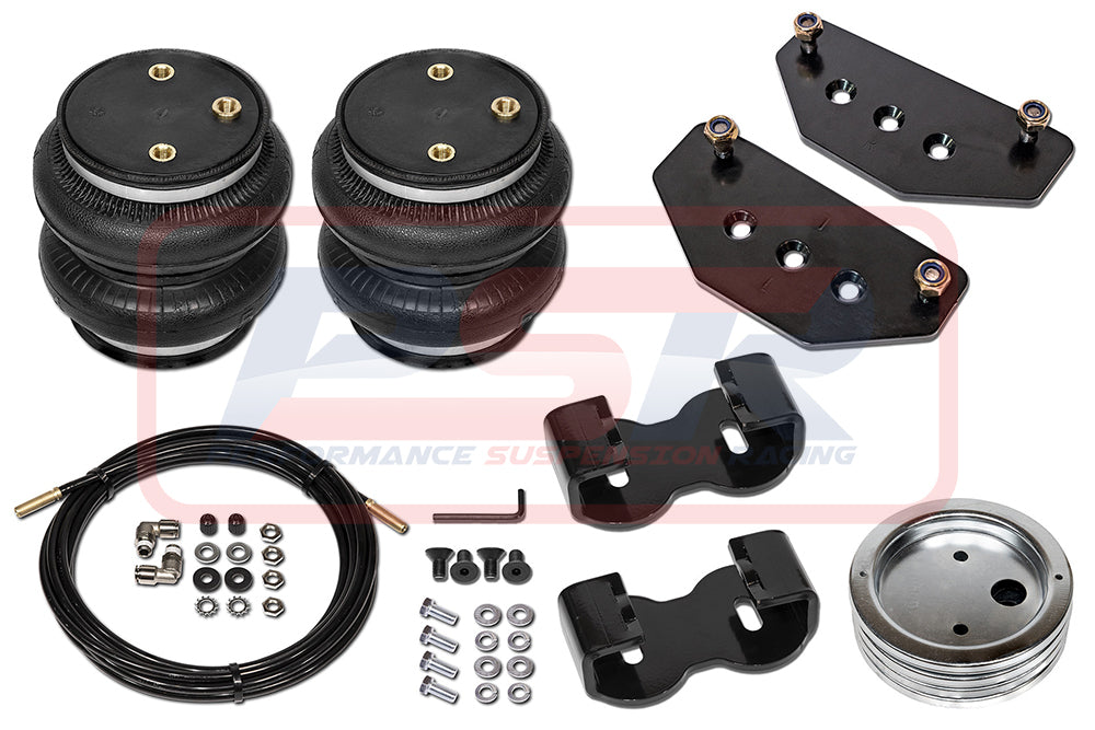 88220R_001 Isuzu D-MAX 4WD (& 2WD Hi-Ride) (2" Raised) 2020-On Polyair Bellows Airbag Kit | Genuine Polyair Airbag Kit