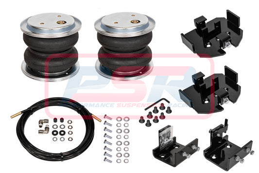 88227-2_001 Ford Ranger PX 4WD & Hi-Rider "No Drill" (Standard to 30mm Raised) 2011-On Polyair Bellows Airbag Kit | Genuine Polyair Airbag Kit