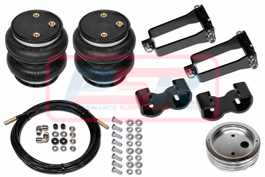 88229 Mitsubishi Triton MQ 4WD (30mm-40mm Raised) "No Drill" 2015-2024 Polyair Bellows Airbag Kit | Genuine Polyair Airbag Kit