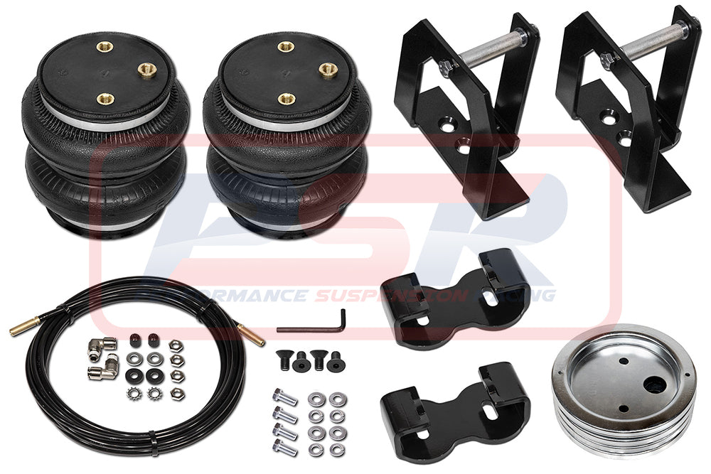 88233-2 Toyota Hilux 4WD (& 2WD Hi-Ride) (0-1" Raised) 2015-On Polyair Bellows Airbag Kit | Genuine Polyair Airbag Kit