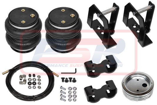 88233-2 Toyota Hilux 4WD (& 2WD Hi-Ride) (0-1" Raised) 2015-On Polyair Bellows Airbag Kit | Genuine Polyair Airbag Kit