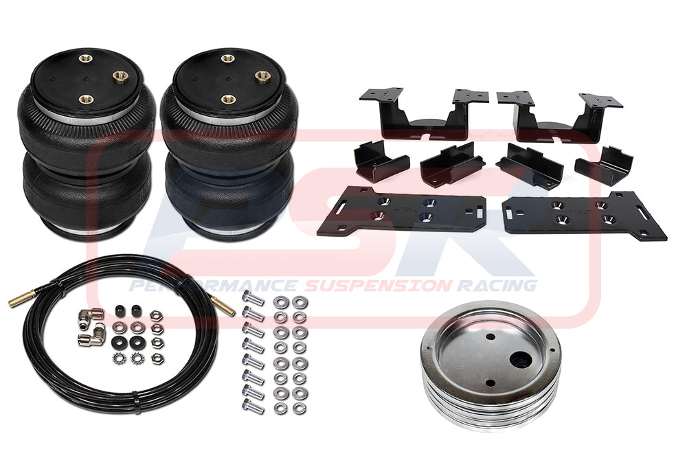 88288ULT_002 GMC Sierra 1500 Gen 4 (Standard Height) (Incl. Internal Bump Stop) 2019-On Polyair Bellows Ultimate Airbag Kit | Genuine Polyair Airbag Kit