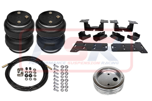 88288ULT_002 GMC Sierra 1500 Gen 4 (Standard Height) (Incl. Internal Bump Stop) 2019-On Polyair Bellows Ultimate Airbag Kit | Genuine Polyair Airbag Kit