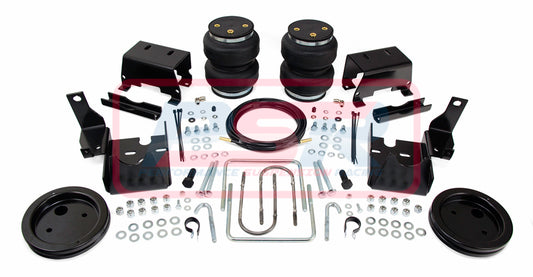 88329ULT Nissan Titan XD (Incl. Internal Bump Stop) 2016-On Polyair Bellows Ultimate Airbag Kit | Genuine Polyair Airbag Kit