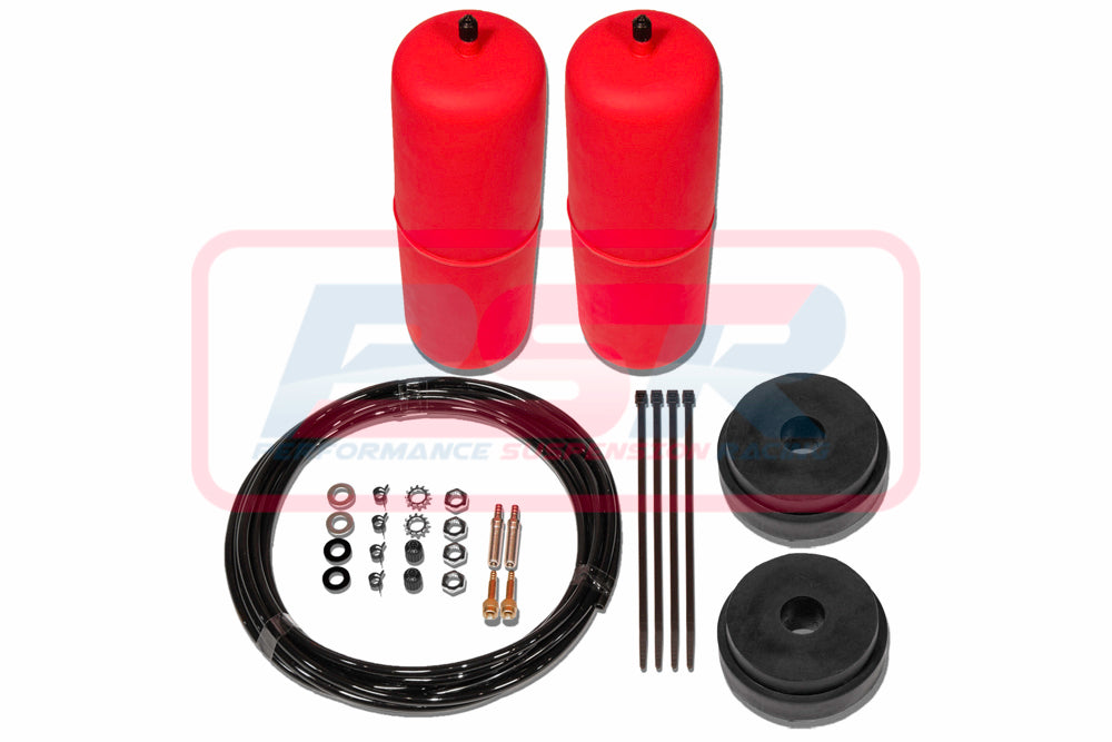 94091 Land Rover 130 Series Cab Chassis (4 Coil Spring Rear) 1983-On Polyair Red Bag Airbag Kit | Genuine Polyair Airbag Kit
