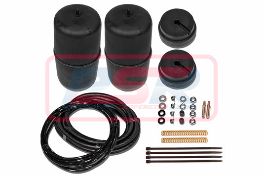 95097ULT_001 Ford Maverick LWB & Cab Chassis (Coil Spring Rear) 60psi Heavy Duty Kit 1988-1994 Polyair Ultimate Airbag Kit | Genuine Polyair Airbag Kit