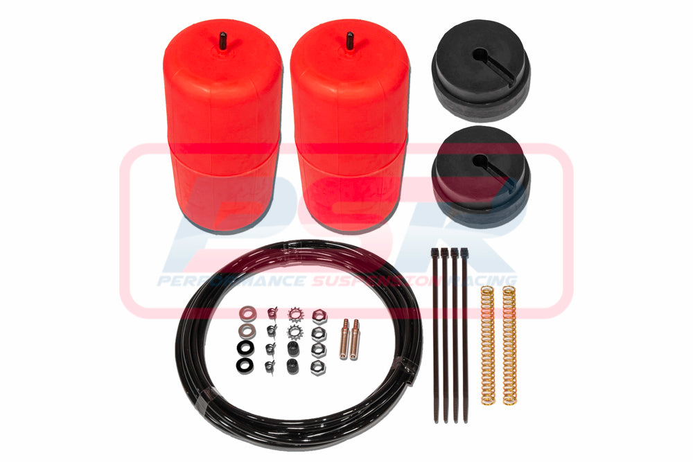 95097_002 Nissan Patrol GQ-GU (Y60-Y61) 4WD LWB Cab Chassis (Coil Spring) (Standard Height) 1988-On Polyair Red Bag Airbag Kit | Genuine Polyair Airbag Kit