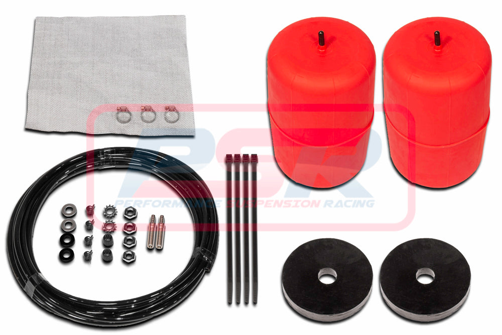 95893_001 Mitsubishi Challenger (Coil Spring Rear) 2000-2008 Polyair Red Bag Airbag Kit | Genuine Polyair Airbag Kit