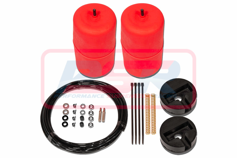 99897 Mitsubishi Pajero NM-NX (2" Raised) 2000-On Polyair Red Bag Airbag Kit | Genuine Polyair Airbag Kit