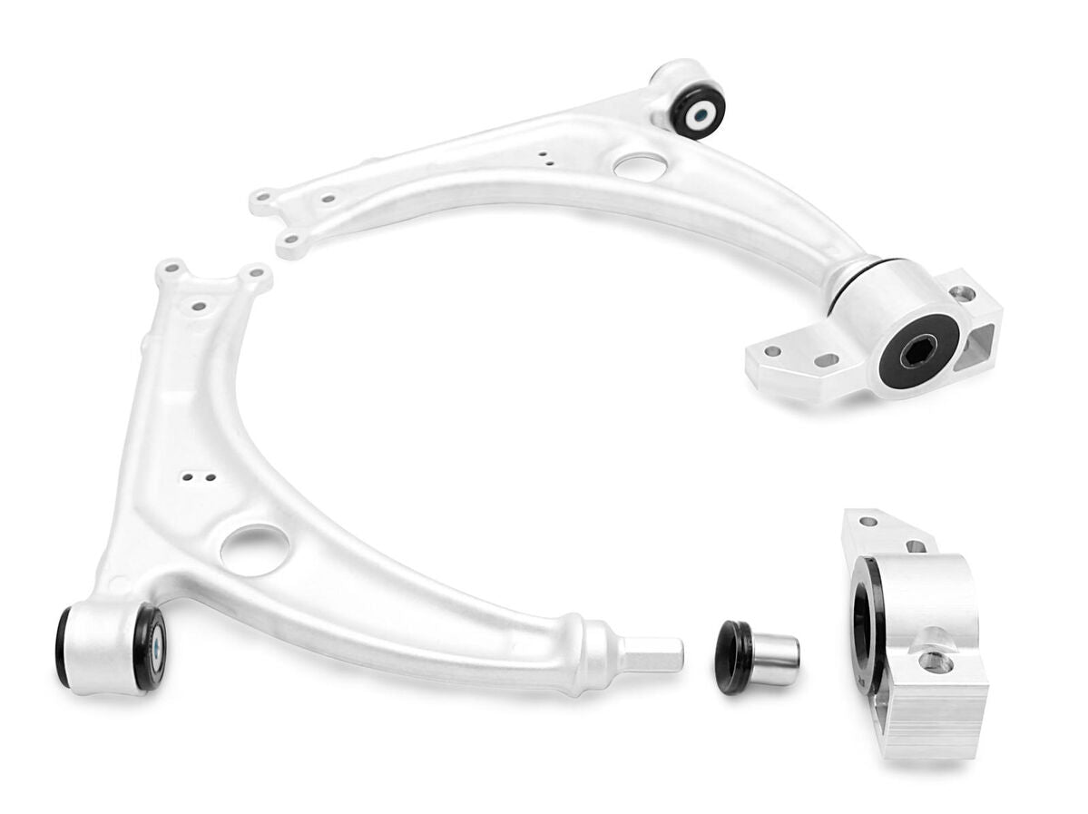 ALOY0001K SuperPro Front Lower Alloy Control Arm Kit excluding Ball Joints to suit Audi, Seat, Skoda & VW | Genuine SuperPro Suspension Component