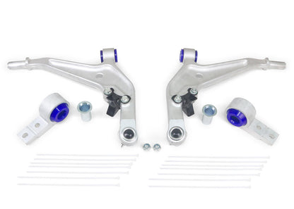 ALOY0002K SuperPro Front Lower Alloy Control Arm Kit including Ball Joints to suit Nissan X-Trail T30 | Genuine SuperPro Suspension Component