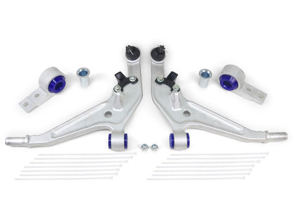 ALOY0002K SuperPro Front Lower Alloy Control Arm Kit including Ball Joints to suit Nissan X-Trail T30 | Genuine SuperPro Suspension Component