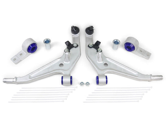 ALOY0002K SuperPro Front Lower Alloy Control Arm Kit including Ball Joints to suit Nissan X-Trail T30 | Genuine SuperPro Suspension Component