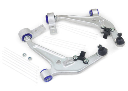 ALOY0002K SuperPro Front Lower Alloy Control Arm Kit including Ball Joints to suit Nissan X-Trail T30 | Genuine SuperPro Suspension Component