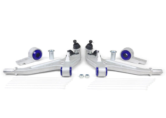 ALOY0002K SuperPro Front Lower Alloy Control Arm Kit including Ball Joints to suit Nissan X-Trail T30 | Genuine SuperPro Suspension Component