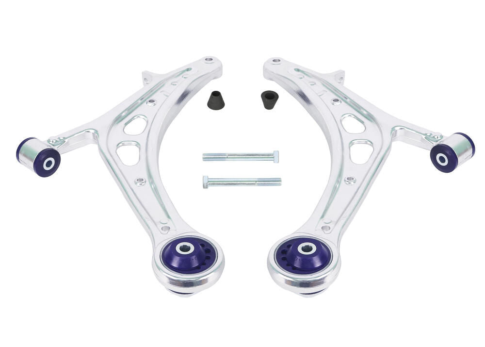 ALOY0019K SuperPro Front Lower Alloy Control Arm Kit excluding Ball Joints to suit Subaru Levorg | Genuine SuperPro Suspension Component