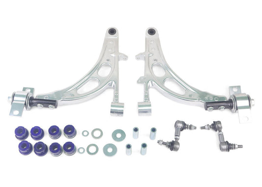 ALOY0020K SuperPro Front Lower Alloy Control Arm Kit with Anti Lift Bushes excluding Ball Joints to suit Subaru Impreza 1992-2007 | Genuine SuperPro Suspension Component