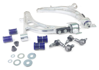 ALOY0020K SuperPro Front Lower Alloy Control Arm Kit with Anti Lift Bushes excluding Ball Joints to suit Subaru Impreza 1992-2007 | Genuine SuperPro Suspension Component