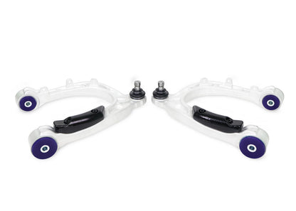 ALOY0024K SuperPro Front Upper Control Arm Kit for Tesla Model 3 and Model Y | Genuine SuperPro Suspension Component