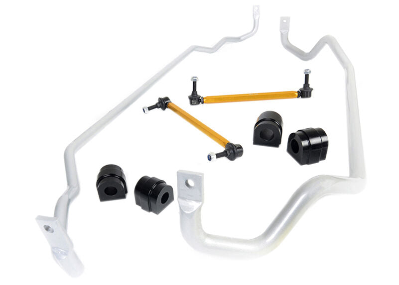 BBK004 Whiteline Front and Rear Sway Bar - Vehicle Kit to Suit BMW 1 Series E80, 3 Series E90 | Genuine Whiteline Sway Bar