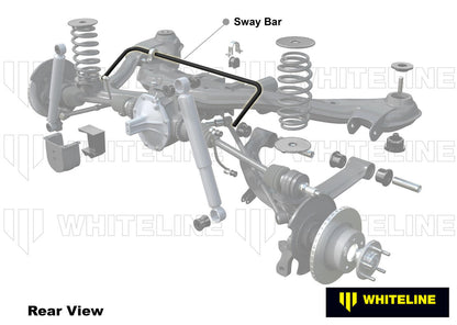 BBR36Z Whiteline Rear Sway Bar - 16mm 3 Point Adjustable to Suit BMW 3 Series E30 | Genuine Whiteline Sway Bar - photo 2 of 5