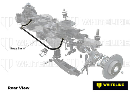 BBR44 Whiteline Rear Sway Bar - 20mm Non Adjustable to Suit BMW 1 Series E80, 3 Series E90 | Genuine Whiteline Sway Bar - photo 2 of 5