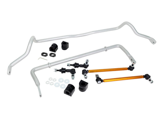 BFK003 Whiteline Front and Rear Sway Bar - Vehicle Kit to Suit Ford Focus LS-LZ and Mazda3 BK, BL | Genuine Whiteline Sway Bar
