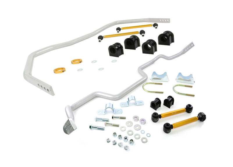 BFK005 Whiteline Front and Rear Sway Bar - Vehicle Kit to Suit Ford Mustang S197 | Genuine Whiteline Sway Bar