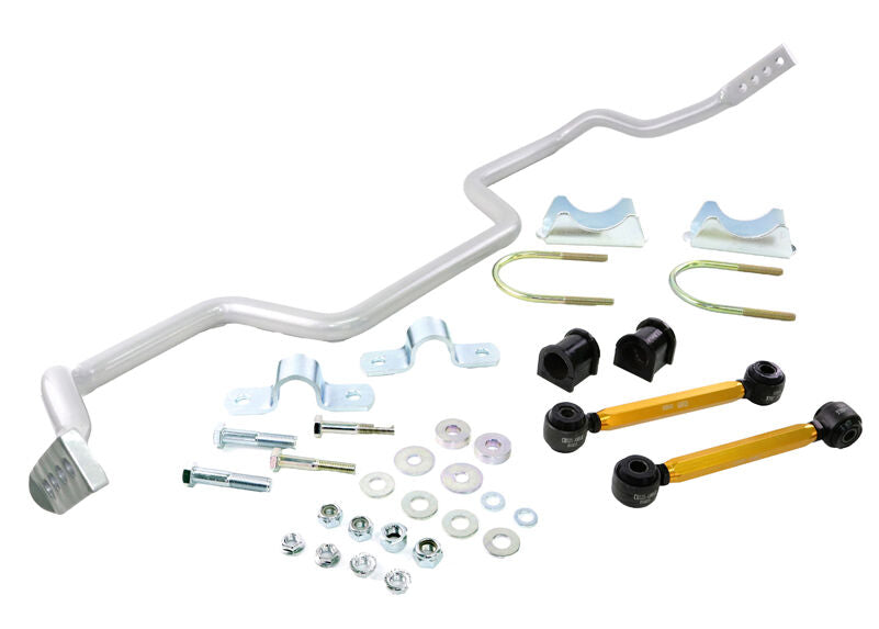 BFR65Z Whiteline Rear Sway Bar - 27mm 4 Point Adjustable to Suit Ford Mustang S197 | Genuine Whiteline Sway Bar