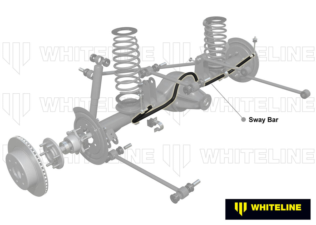 BFR65Z Whiteline Rear Sway Bar - 27mm 4 Point Adjustable to Suit Ford Mustang S197 | Genuine Whiteline Sway Bar - photo 2 of 5