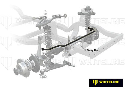 BHF35 Whiteline Front Sway Bar - 24mm Non Adjustable to Suit Holden Torana LH, LX | Genuine Whiteline Sway Bar - photo 2 of 5