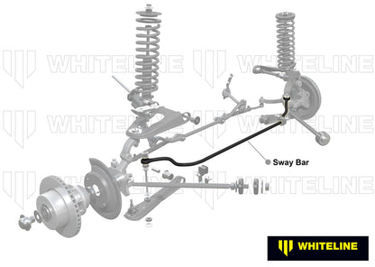 BHF36 Whiteline Front Sway Bar - 22mm Non Adjustable to Suit Holden Torana LC, LJ | Genuine Whiteline Sway Bar - photo 2 of 5