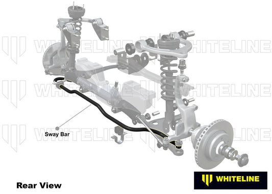 BHF48 Whiteline Front Sway Bar - 30mm Non Adjustable to Suit Honda S2000 AP1 & AP2 | Genuine Whiteline Sway Bar - photo 2 of 5