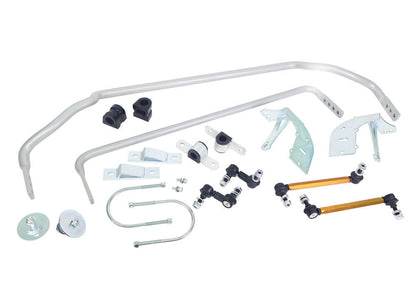 BHK011 Whiteline Front and Rear Sway Bar - Vehicle Kit to Suit Honda Civic Type R 8th Gen FD2 | Genuine Whiteline Sway Bar