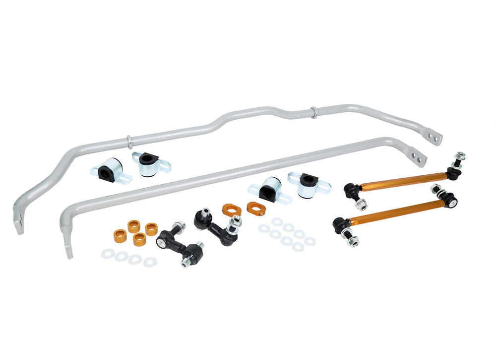 BHK018 Whiteline Front and Rear Sway Bar - Vehicle Kit to Suit Hyundai I30 N PD Hatch and Fast Back | Genuine Whiteline Sway Bar
