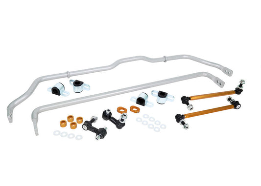 BHK018 Whiteline Front and Rear Sway Bar - Vehicle Kit to Suit Hyundai I30 N PD Hatch and Fast Back | Genuine Whiteline Sway Bar