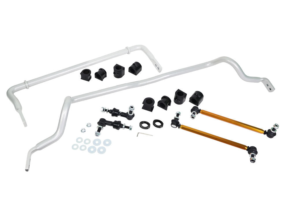 BMK001 Whiteline Front and Rear Sway Bar - Vehicle Kit to Suit Mazda3 MPS BK | Genuine Whiteline Sway Bar