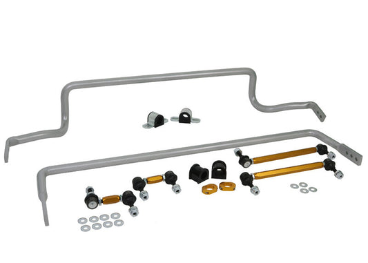 BMK007 Whiteline Front and Rear Sway Bar - Vehicle Kit to Suit Mitsubishi Lancer CJ, CY and ASX XA, XB, XC FWD | Genuine Whiteline Sway Bar