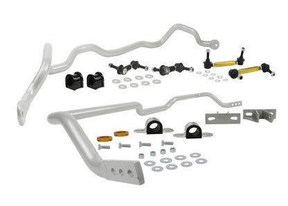 BMK009M Whiteline Front and Rear Sway Bar - Vehicle Kit to Suit Mitsubishi Lancer Evolution 7 8 9 | Genuine Whiteline Sway Bar