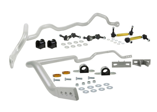 BMK009M Whiteline Front and Rear Sway Bar - Vehicle Kit to Suit Mitsubishi Lancer Evolution 7 8 9 | Genuine Whiteline Sway Bar