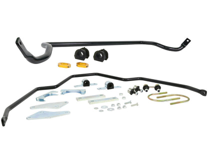 BMK018 Whiteline Front and Rear Sway Bar - Vehicle Kit to Suit Mitsubishi Triton ML, MN 4wd | Genuine Whiteline Sway Bar