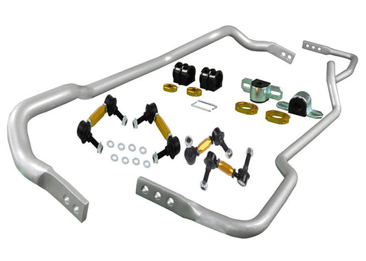 BNK006 Whiteline Front and Rear Sway Bar - Vehicle Kit to Suit Nissan 350Z and Skyline | Genuine Whiteline Sway Bar