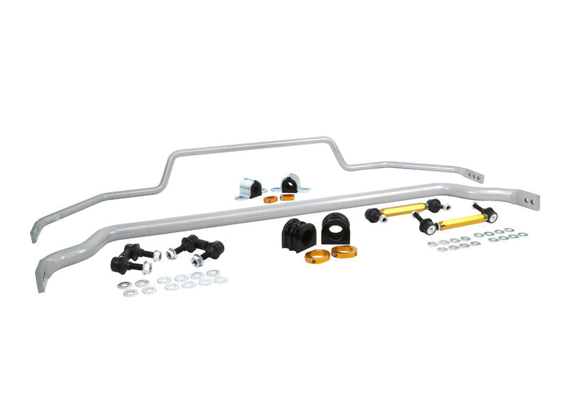 BNK008 Whiteline Front and Rear Sway Bar - Vehicle Kit to Suit Nissan GT-R R35 | Genuine Whiteline Sway Bar