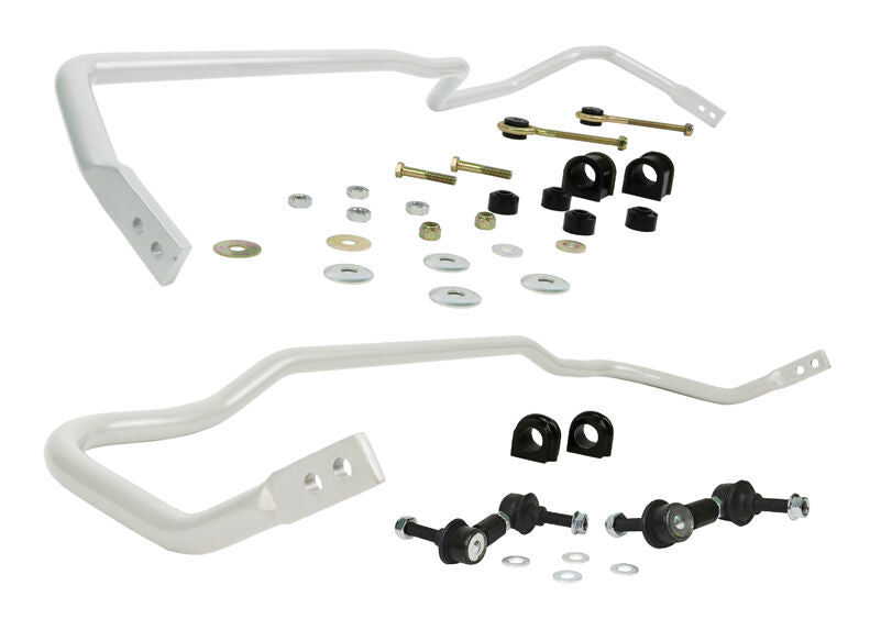 BNK009 Whiteline Front and Rear Sway Bar - Vehicle Kit to Suit Nissan Skyline R32 Awd | Genuine Whiteline Sway Bar
